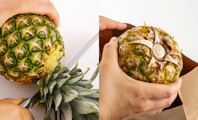 簡単で美味しい！パイナップルの飾り切り