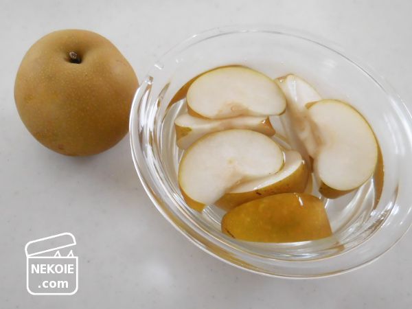 面倒な“皮むき”、もうしません！「梨」の画期的なカット方法とは？4yuuu