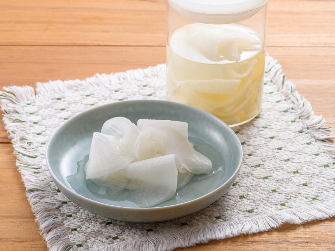 赤大根の甘酢漬け