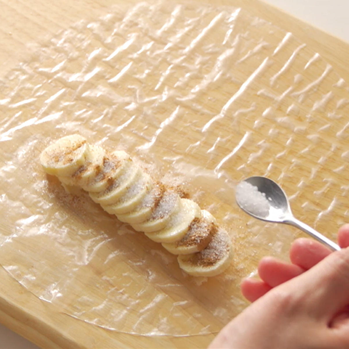 ライスペーパーでわらび餅風