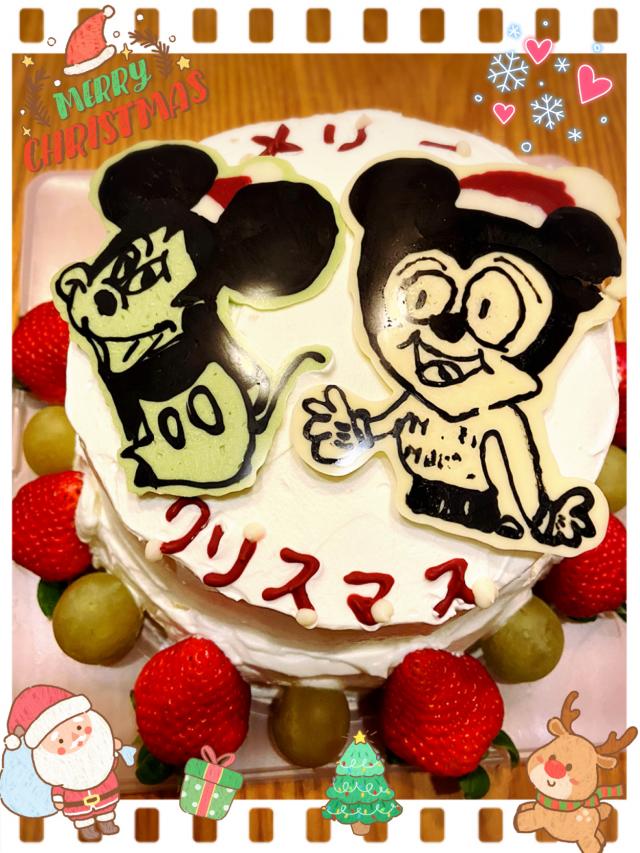 DAISOシリコン型でミッキーのチョコマドレーヌ