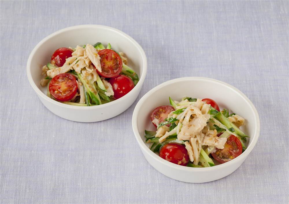 豆腐とささみのさっぱりサラダ☆