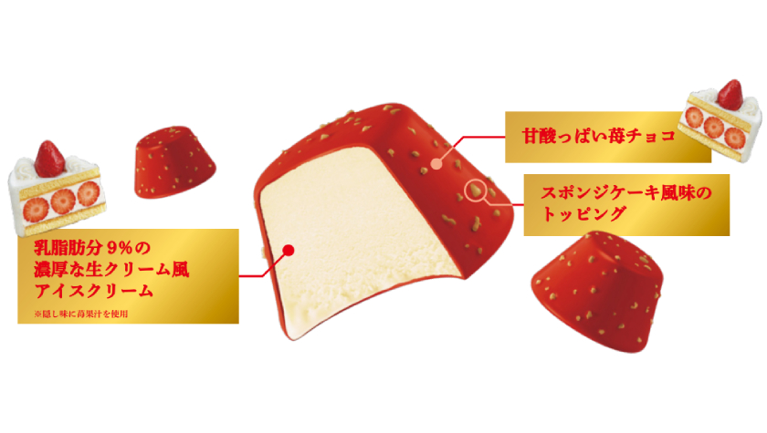 ピノ いちごのショートケーキ星TikTok