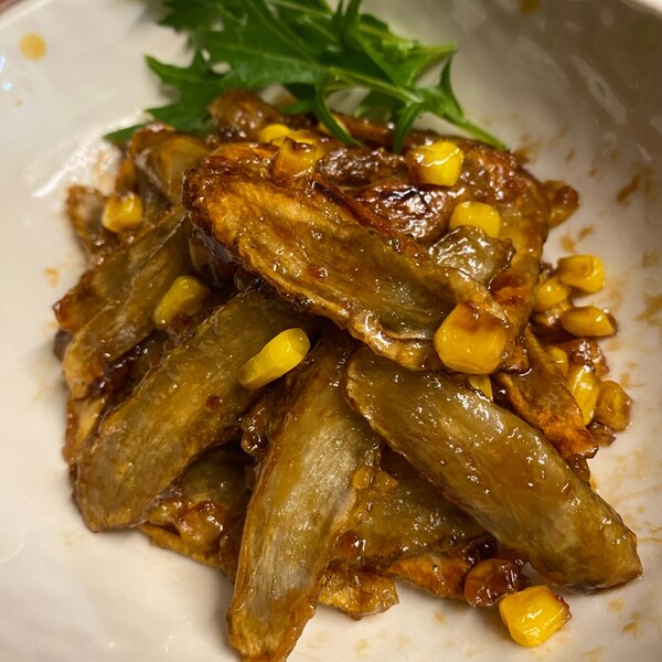 ごぼうの甘酢炒めクラシル