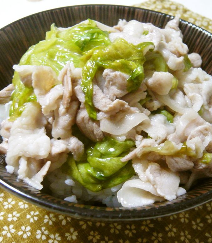 基本からアレンジまで！思わずつくりたくなる「豚丼 玉ねぎ レタス」のレシピ集クックパッド