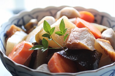 さつま揚げと大根の煮物