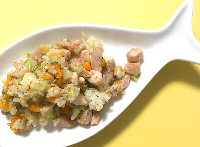 猫のための超簡単手作りごはん鶏の胸肉添えるだけ- YouTube