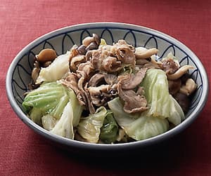 オレンジページ レシピ 豚バラとキャベツのオイスター炒めPanasonic CookingPanasonic