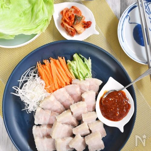 韓国料理店が教える！超簡単炊飯器でポッサム作り方 韓国蒸し豚、茹で豚レシピ