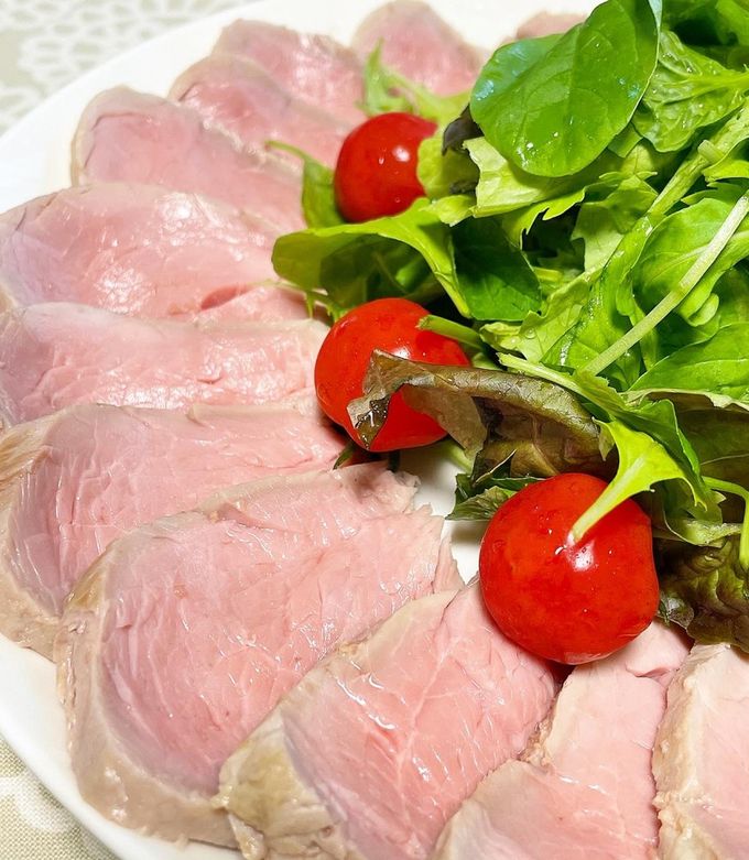 ホットクック・レシピ ローストポークの作り方 低温調理で2時間じっくり！ワインのおつまみに最適です