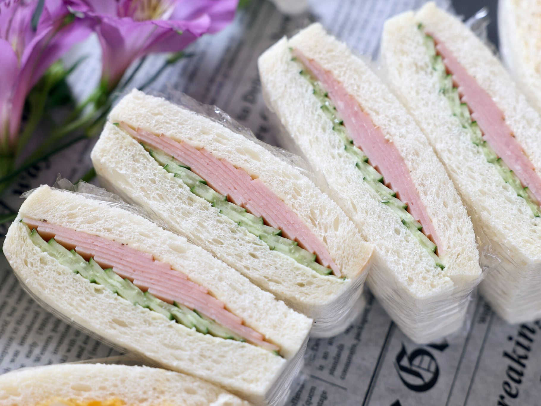 丸ごと1本使用！シンプルで美味しい「きゅうりとチーズのサンドイッチ」 - 朝時間.jp