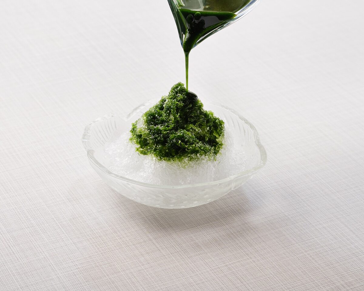 手作り抹茶かき氷シロップ