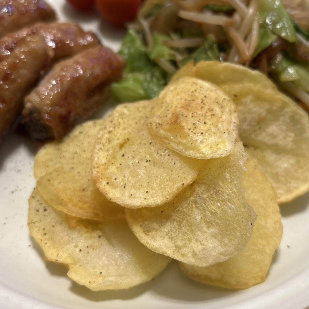 鶏肉とじゃがいものカリカリソテ