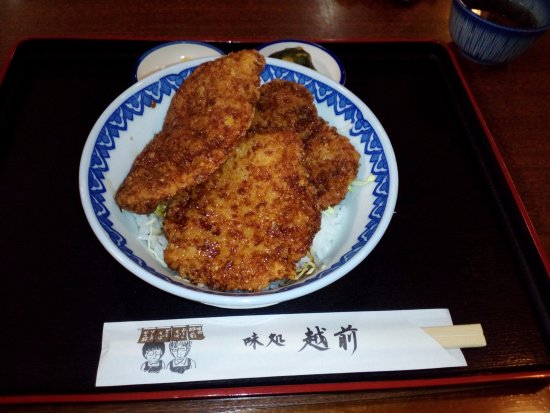 望洋楼で「ソースカツ丼と越前おろし蕎麦膳」 東京都港区: ソースかつ丼への道