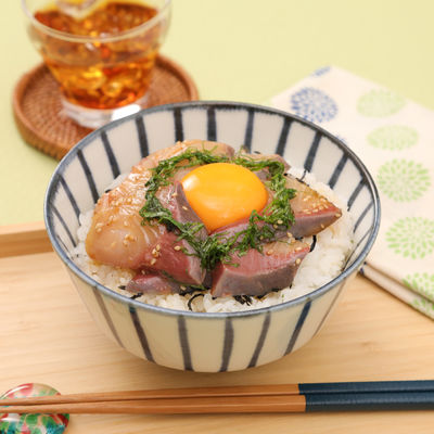 ぶりのめんつゆ漬け丼