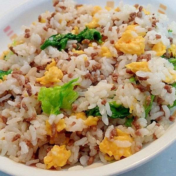 ひき肉入り高菜チャーハンのレシピ。和食や中華の献立に！セブンプレミアム公式