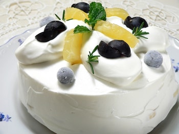 材料4つ、焼かない 市販のスポンジで作る！ドームケーキ作り方！syun cooking