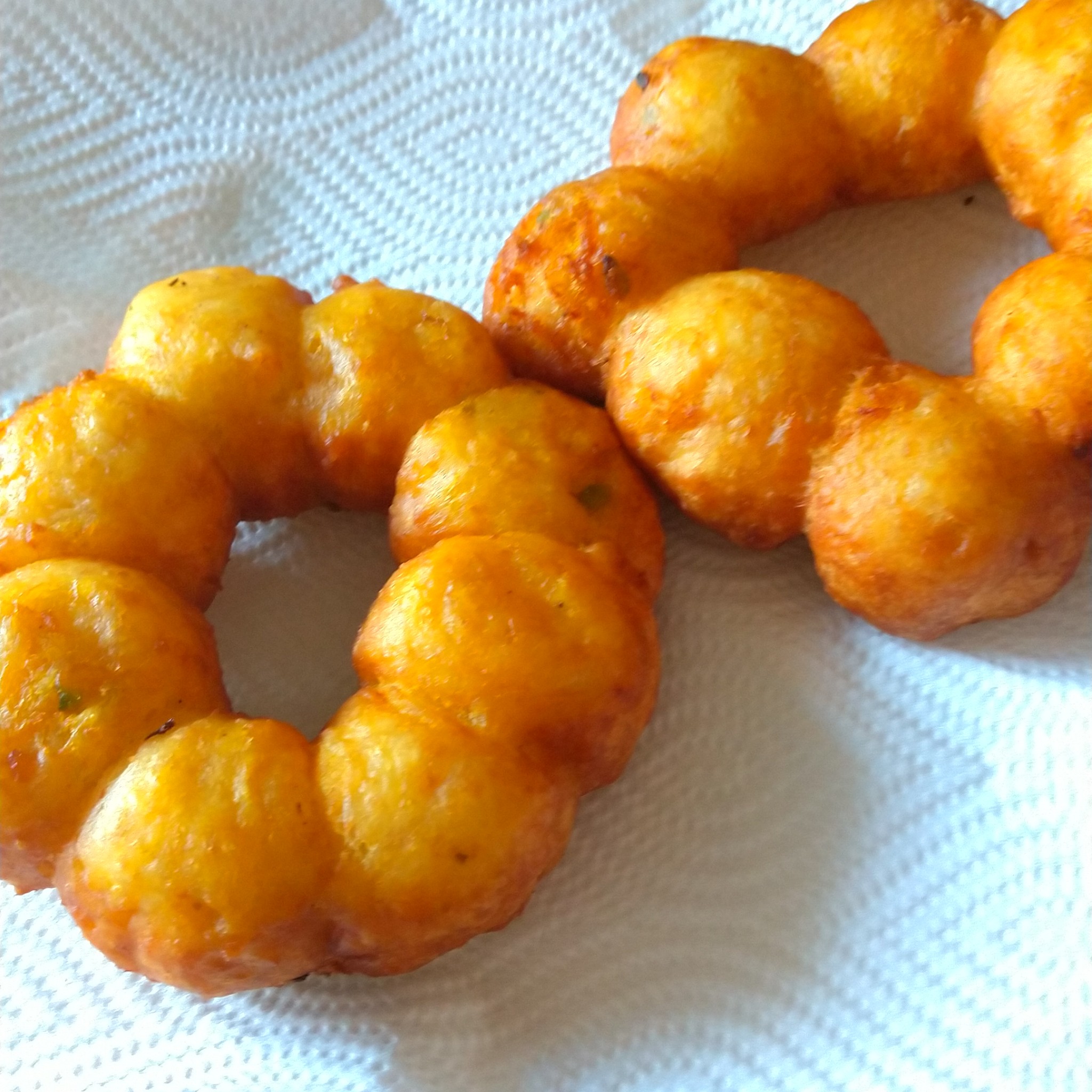 ♡ホットケーキミックスde超簡単♡かぼちゃのキラキラドーナツ♡ハロウィン お菓子 簡単 』