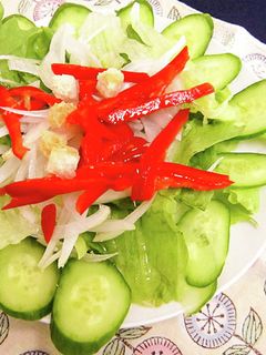 新潟市の絶品ハンバーグとヤミツキグリーンサラダ