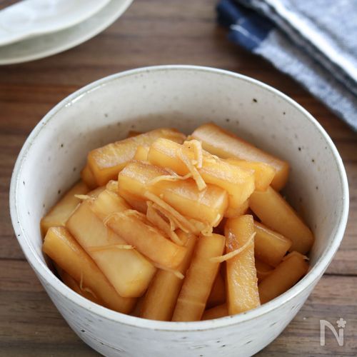 一夜干大根醤油漬沢庵・大根漬銀座やまう