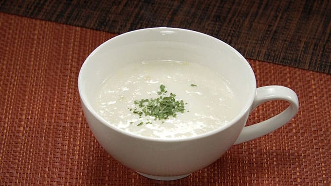 白とうもろこしのムースリーヌプロのレシピ La Table