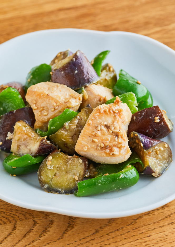 なすと鶏肉の南蛮漬け油は大さじ2