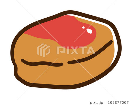 チーズハンバーグのイラストイラスト無料・かわいいテンプレート