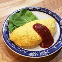 長芋チーズのふわふわオムレツ