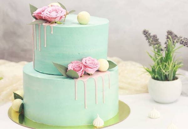 2段重ねケーキテロワール 青梅 ケーキ 小作駅 バースデーケーキ