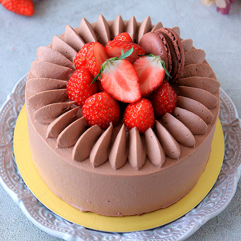 大きなリボン”バレンタイン限定ケーキ、たっぷり苺のチョコケーキなどアトリエ アニバーサリーから - ファッションプレス