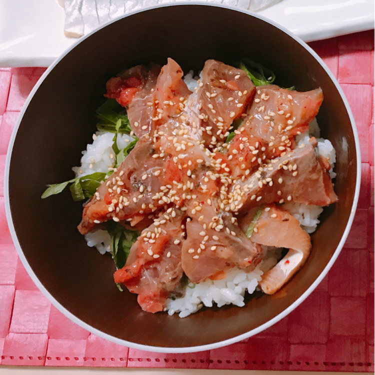 ごま油香る ぶりの旨ダレ漬けレシピサイトNadia