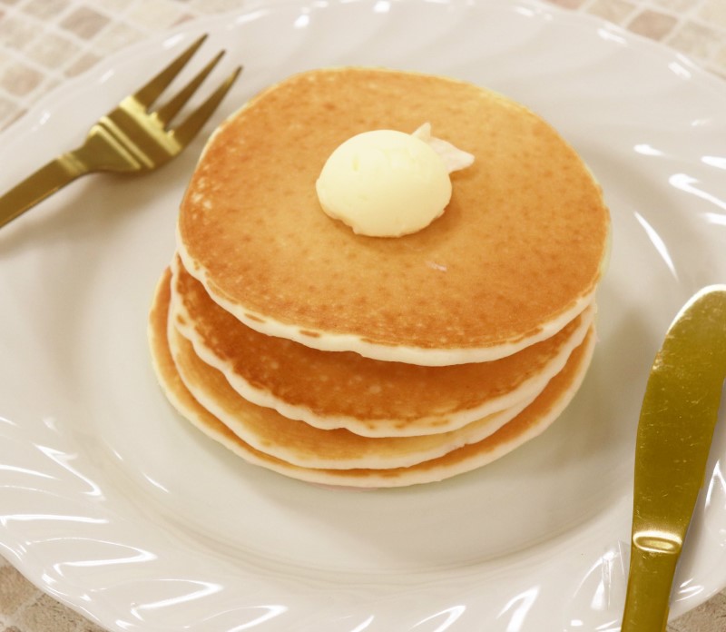 グルテンフリー♪米粉と豆乳のパンケーキ