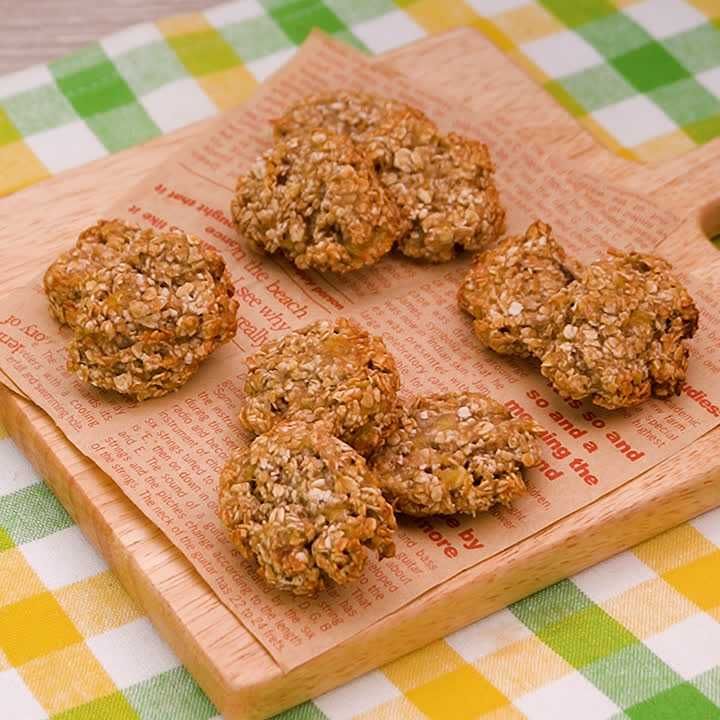 安眠レシピ きなこ香るバナナとオートミールのソフトクッキーフェリーチェビューティレシピ