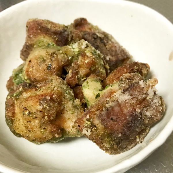 のり塩チキンカツ 食材1つ！サクッと作れてパクパク美味しい