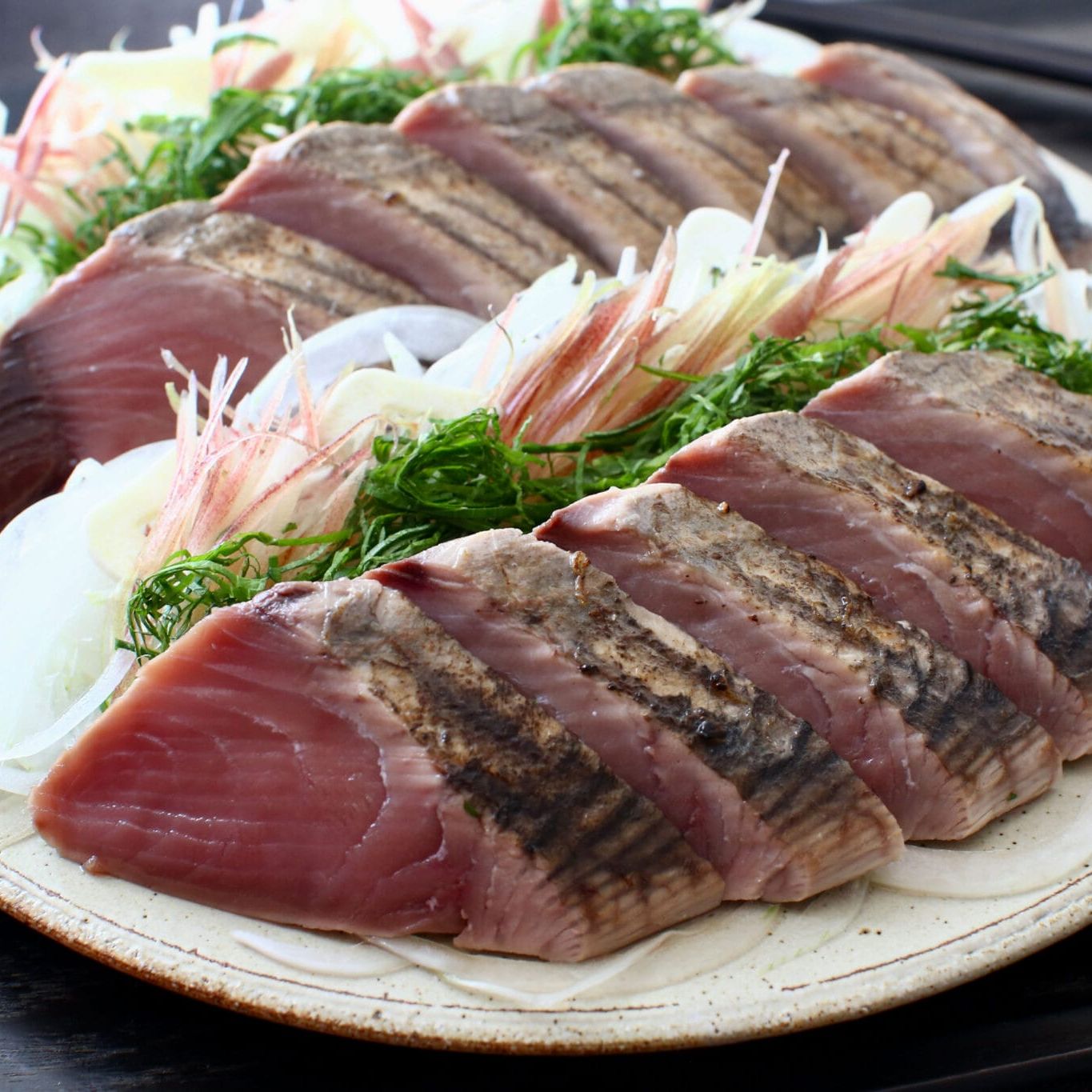 秋の和え物♩鰹のタタキとわかめのすだち風味クラシル