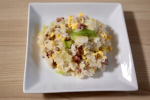 山本ゆり レンジで納豆チャーハンTikTok