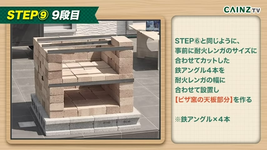 DIYで耐火レンガのピザ窯を作りました その2ブルーベリーの丘ホピ 岐阜県恵那市ブルーベリー狩り体験ができる観光農園