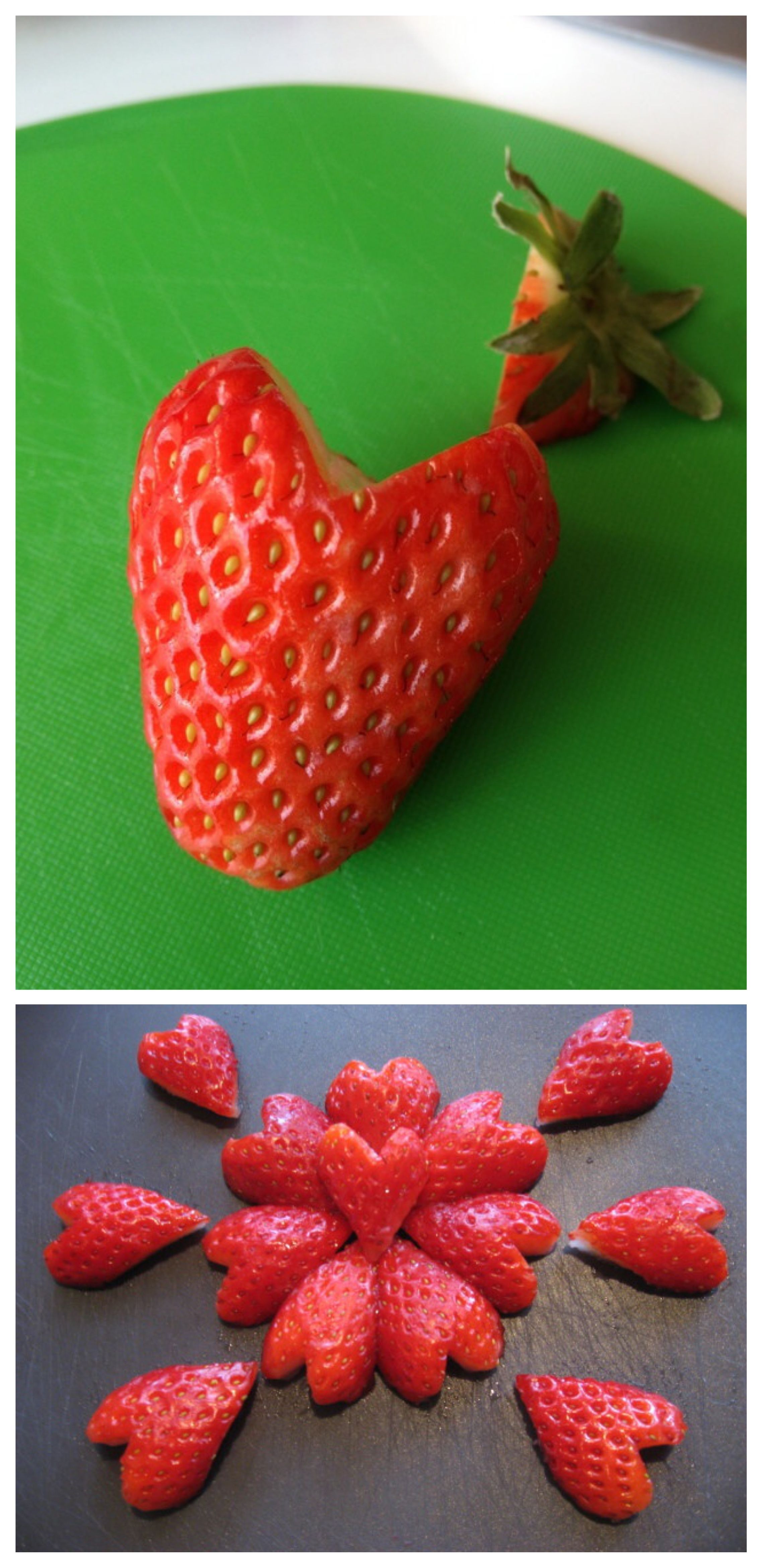 料理上手は魅せ方上手！ケーキ華やぐ「いちごの飾り切り」