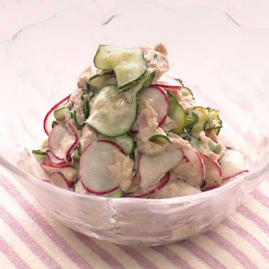 丸ごとラディッシュのツナマヨサラダ