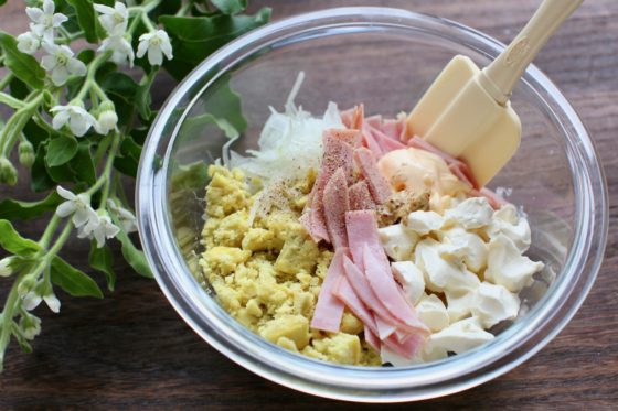 簡単サツマイモとクリームチーズのサラダ by samakosamaクックパッド簡単おいしいみんなのレシピが392万品