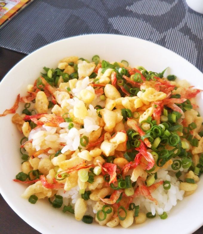 朝食やランチに!簡単3分♡絶対ハマる！カニ玉天丼