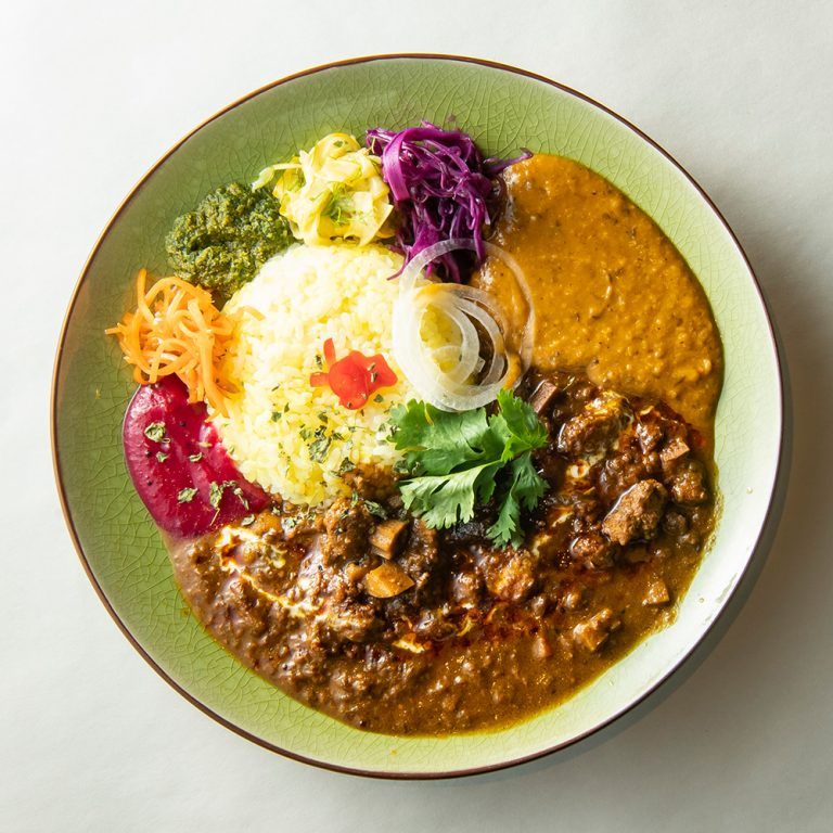 レトルトでもOK おしゃれなカレーの盛り付けテンプレート３選 - ワンプレートnote