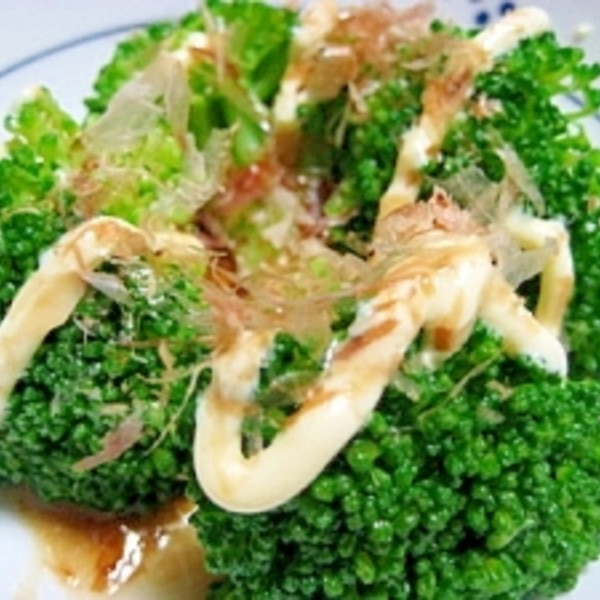 レンジ3分！無限ブロッコリー ツナ麺つゆごま油