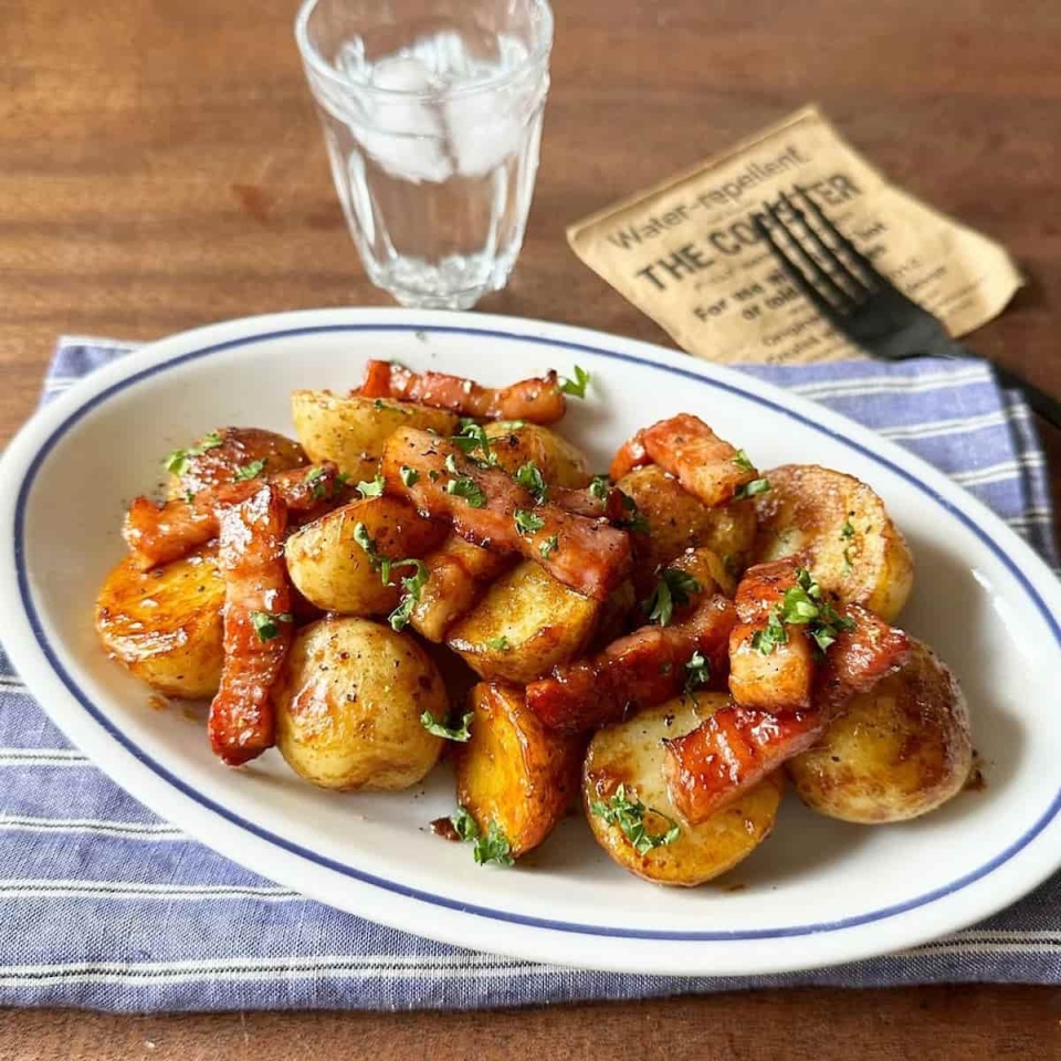 カレーマヨで作る絶品ジャーマンポテト