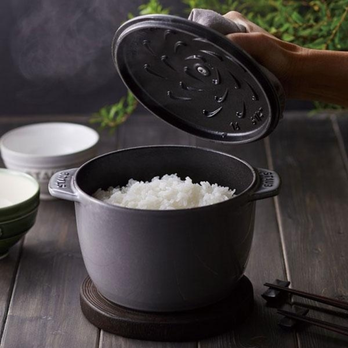 ストウブやルクルーゼで鍋ご飯！炊飯