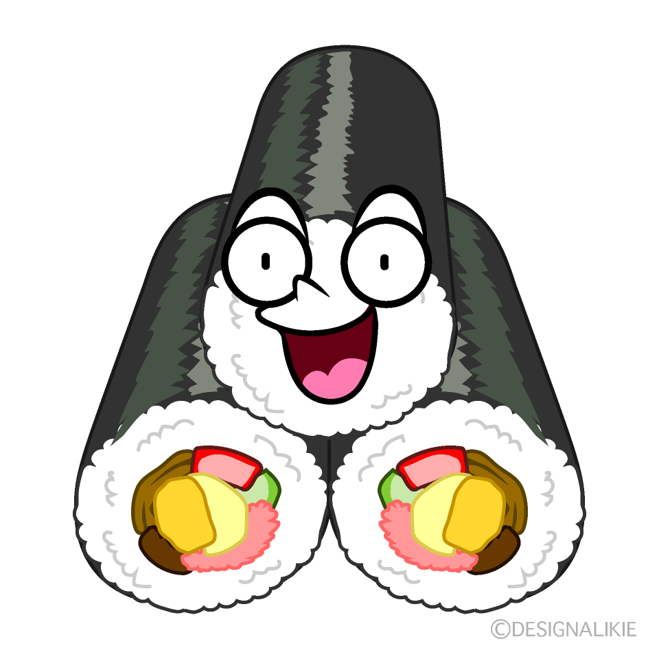 恵方巻ポスターイラスト無料イラスト・フリー素材なら「イラストAC」