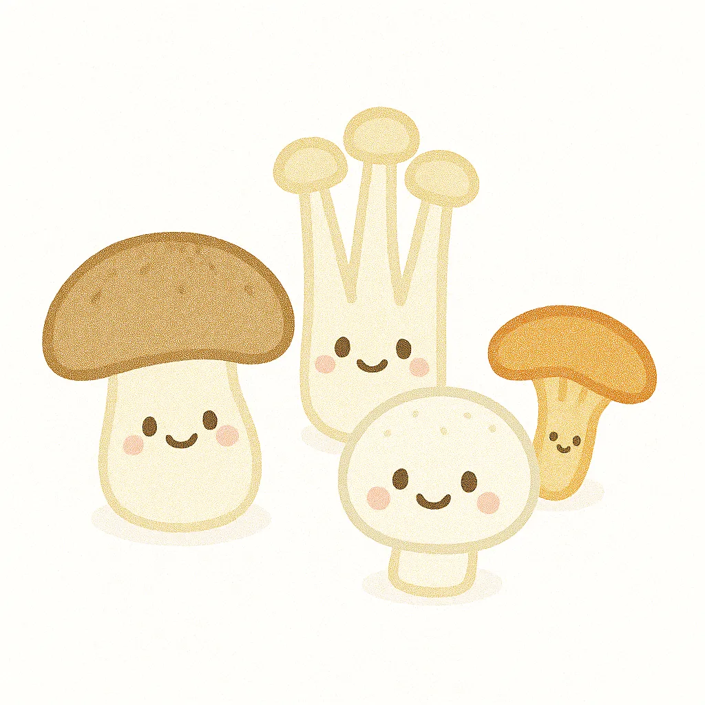 エノキタケイラスト無料イラスト・フリー素材なら「イラストAC」