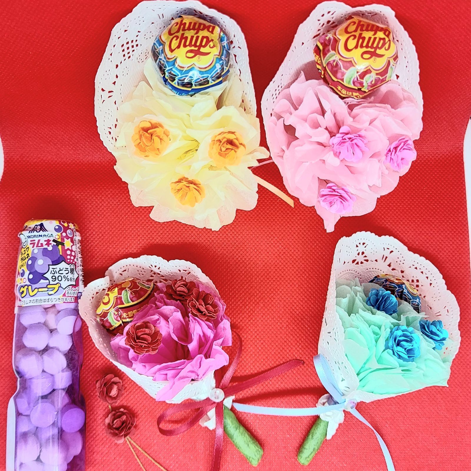 Amazon.co.jp: クラシエ チュッパチャプス フラワーブーケ 1袋 : 食品・飲料・お酒