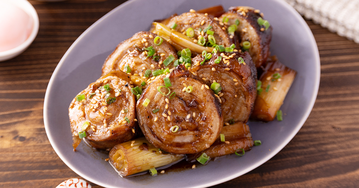 豚バラスライスのチャーシュー風