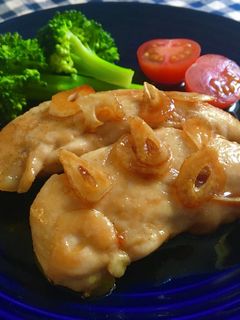 ささみのガリバタステーキ